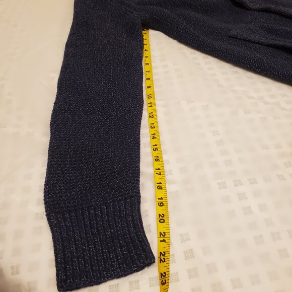 Banana Republic Men's 5-Button Shawl Cardigan Merino Wool-Blend - XL TALL - Picture 14 of 15